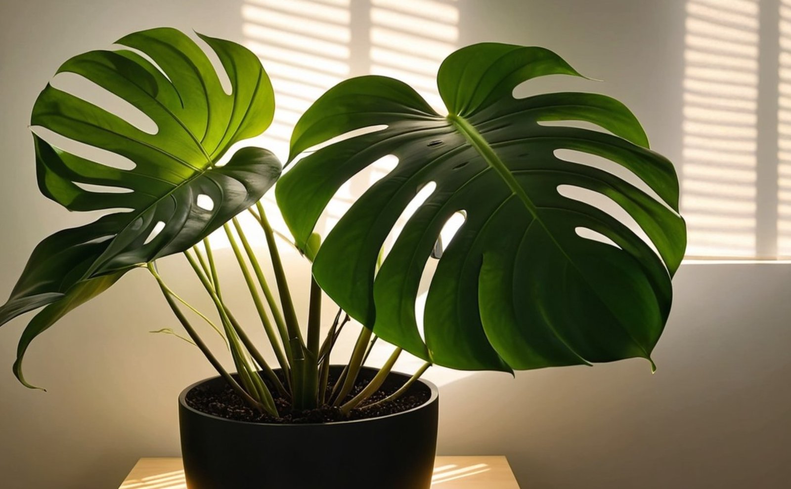 monstera deliciosa indirect zonlicht